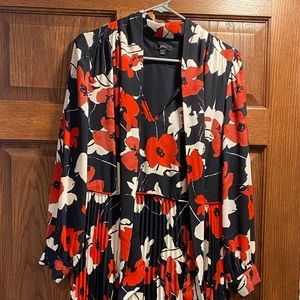 J. Crew Floral Mid-Length Dress